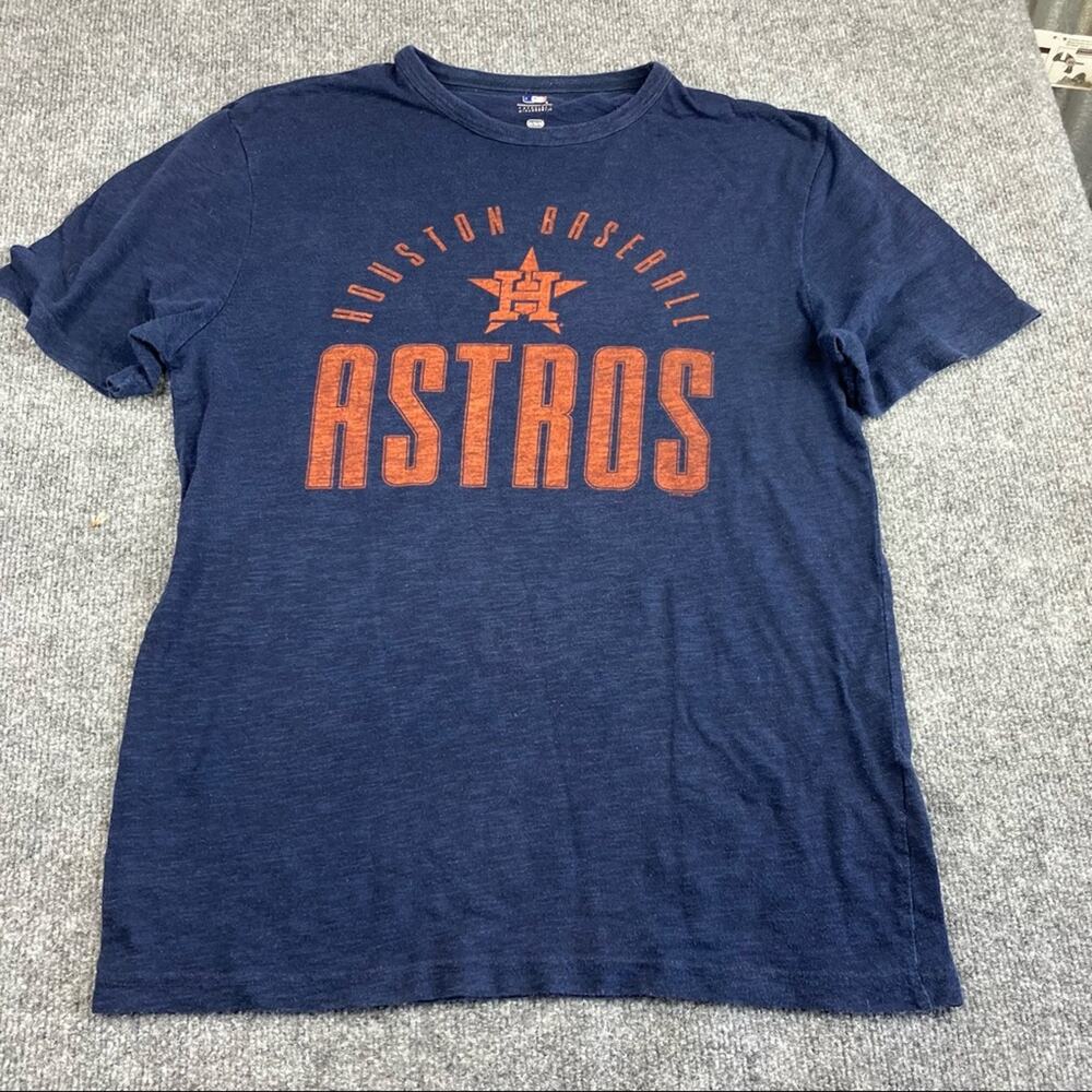 Men's genuine merchandise Brand Houston Astros T-Shirt - Size M - blue